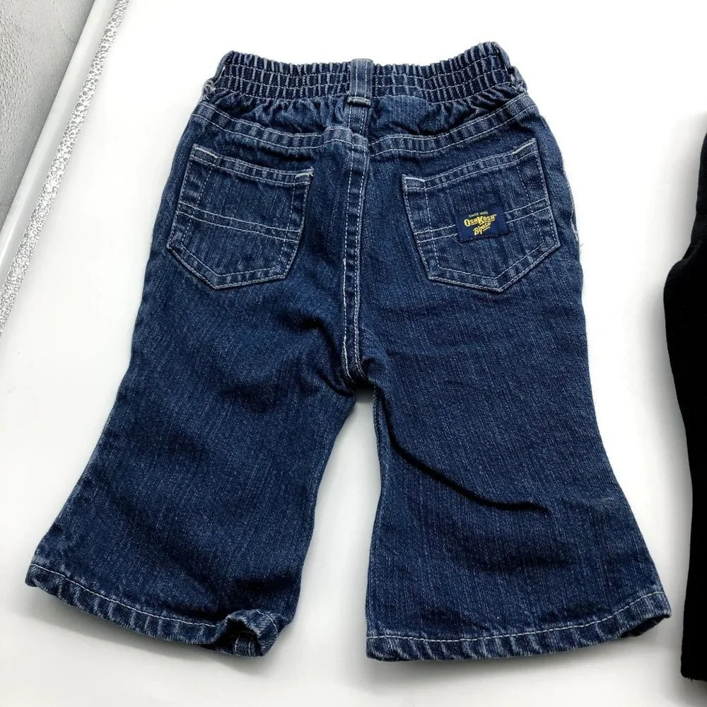Baby 3-6M Pants BUNDLE‎ Bottoms Oshkosh Carter's Under Armour Jeans Pull On